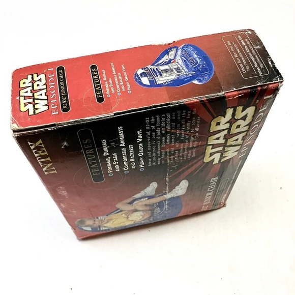 Star Wars Episode 1 R2-D2  Intex Children’s Blow-up Inflatable Junior Chair NIB - Picture 3 of 7